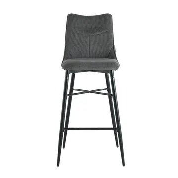 Barstol HOME4YOU Oasis 160x47,5xh64 cm, furu - grå - Husholdning - Bar & vin - Barmøbler