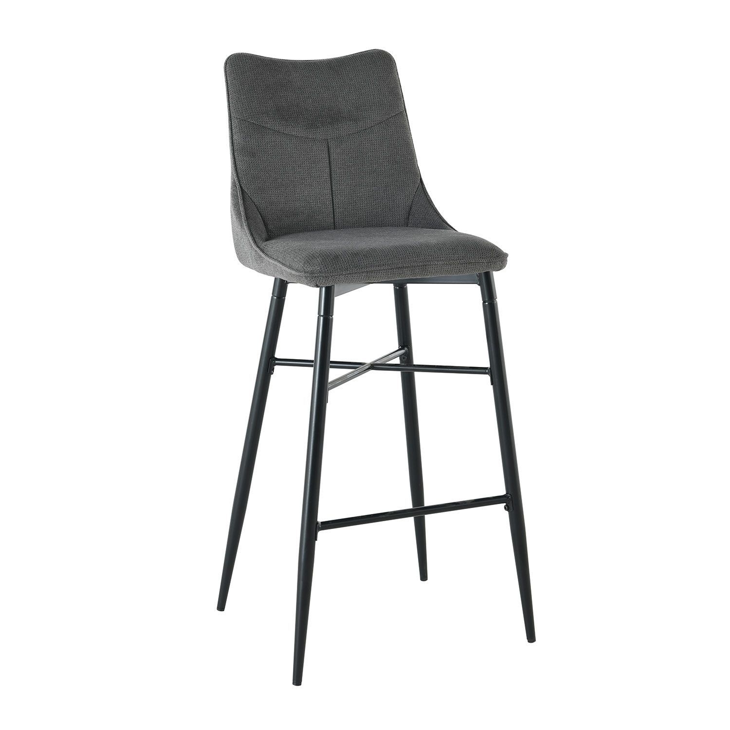 Barstol HOME4YOU Oasis 160x47,5xh64 cm, furu - grå