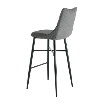 Barstol HOME4YOU Oasis 160x47,5xh64 cm, furu - grå - Husholdning - Bar & vin - Barmøbler
