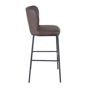 Barstol HOME4YOU Savoy 110x40xh74 cm, melamin med eikebark - brun - Husholdning - Bar & vin - Barmøbler
