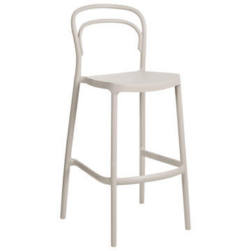 Barstol utendørs Porano - Beige - Husholdning - Bar & vin - Barmøbler