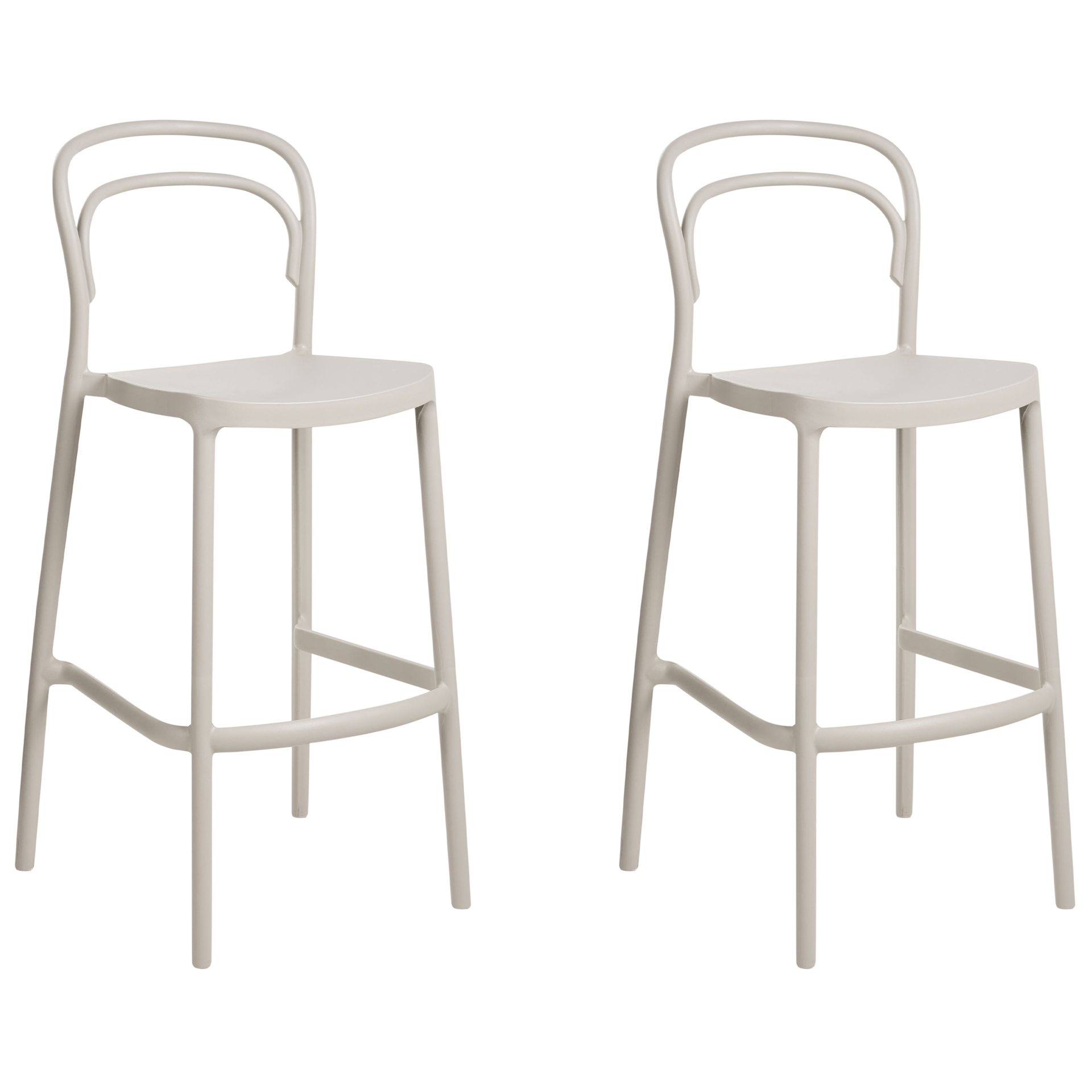 Barstol utendørs Porano - Beige