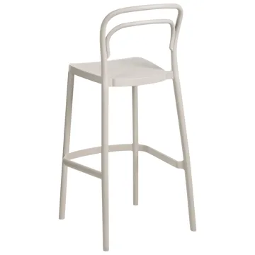 Barstol utendørs Porano - Beige - Husholdning - Bar & vin - Barmøbler