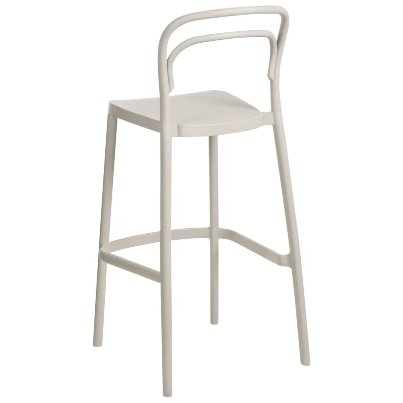 Barstol utendørs Porano - Beige - Husholdning - Bar & vin - Barmøbler