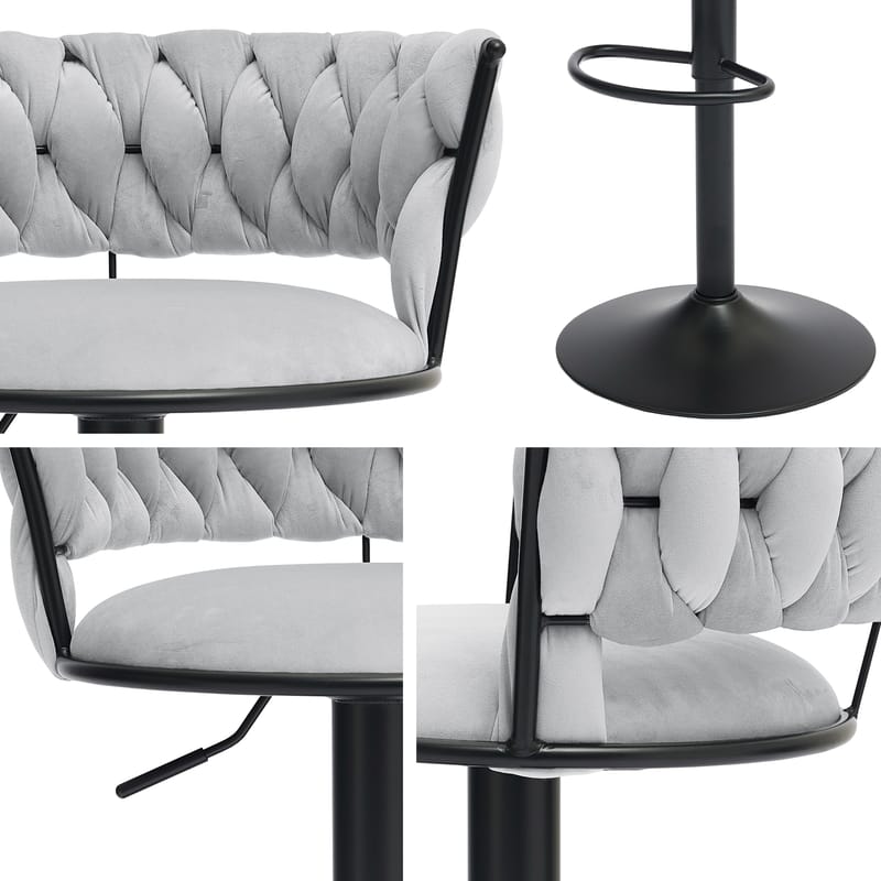 Garrick Barstol 76 cm 2-pakning - Svart - Husholdning - Bar & vin - Barmøbler