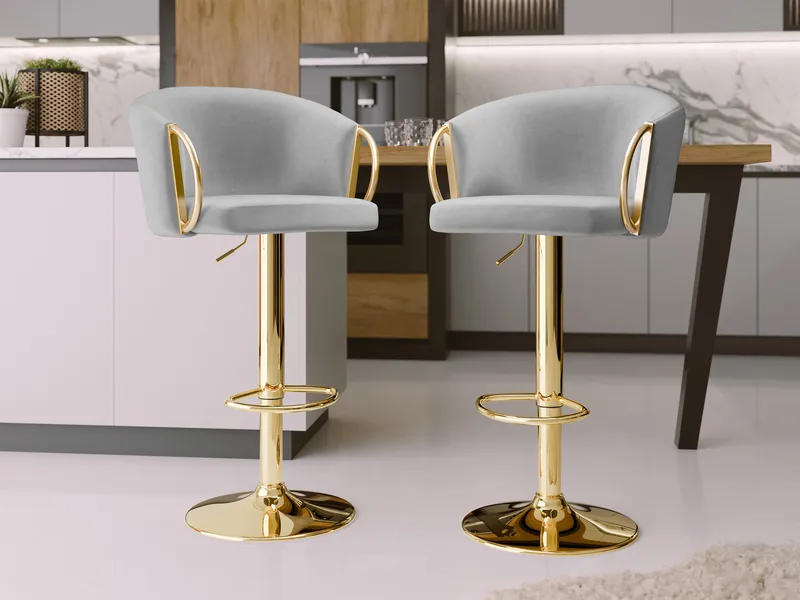 Garrick Barstol 84 cm 2-pakning - Grå - Husholdning - Bar & vin - Barmøbler