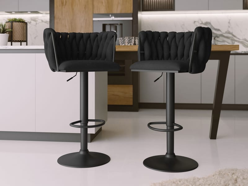 Garrick Barstol 85 cm 2-pakning - Svart - Husholdning - Bar & vin - Barmøbler