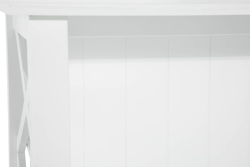Milla Kjøkkenøy 135x80x90 cm - Hvit - Oppbevaring - Kjøkkenøyer