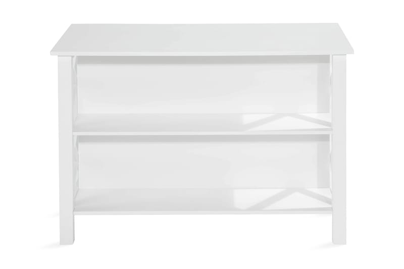 Milla Kjøkkenøy 135x80x90 cm - Hvit - Oppbevaring - Kjøkkenøyer