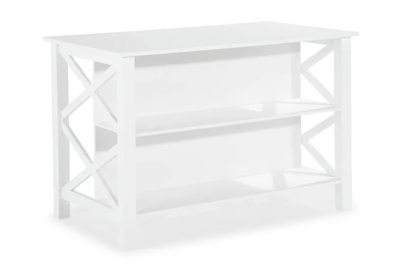 Milla Kjøkkenøy 135x80x90 cm, Hvit