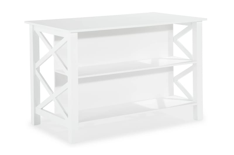 Milla Kjøkkenøy 135x80x90 cm, Hvit