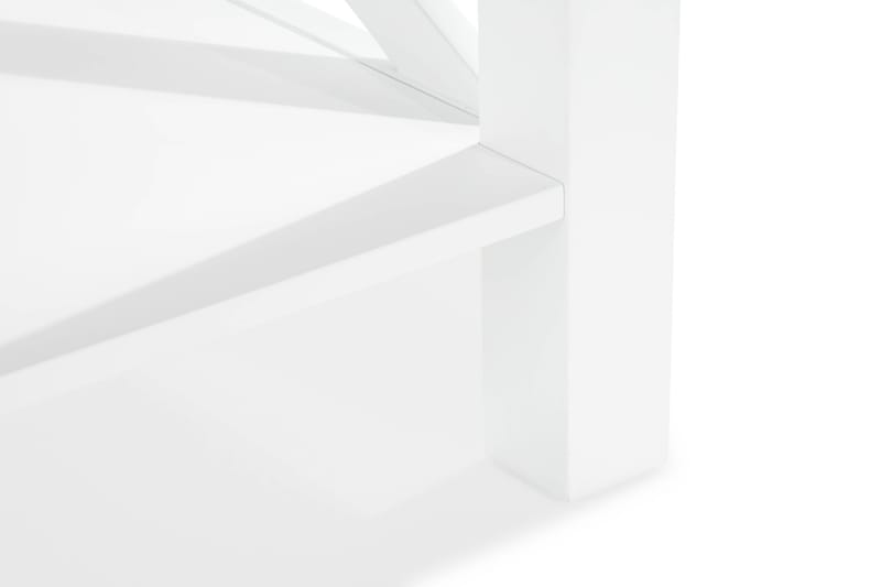 Milla Kjøkkenøy 135x80x90 cm - Hvit - Oppbevaring - Kjøkkenøyer