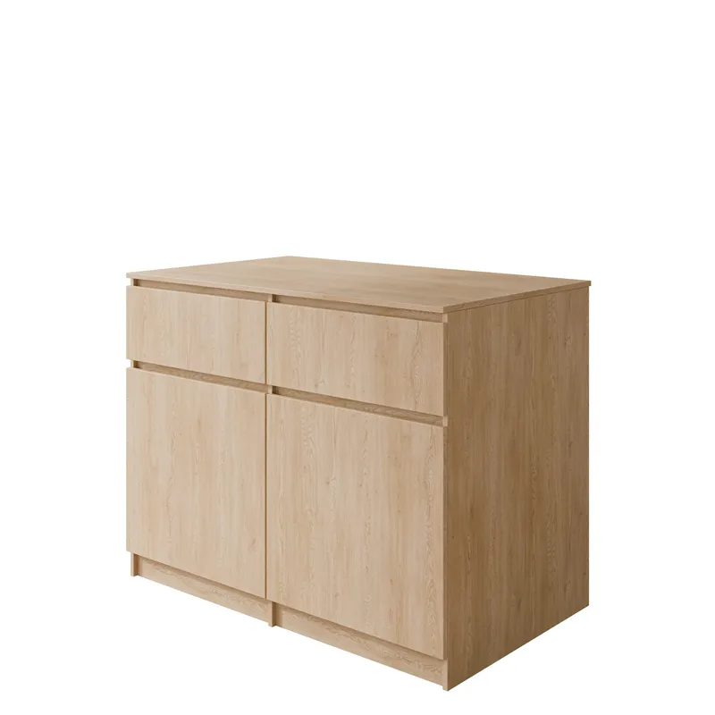 Valricon Kjøkkenøy 120 cm - brun - Husholdning - Bar & vin - Barmøbler