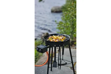 Brannring Sett Mustang Premium L Svart - Svart - Hage - Griller - Øvrige griller