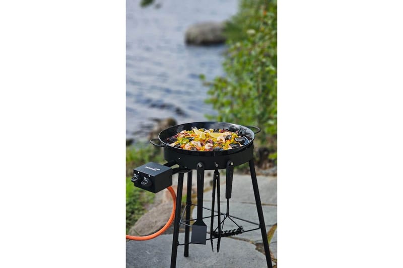 Brannring Sett Mustang Premium L Svart - Svart - Husholdning - Hvitevarer - Komfyr