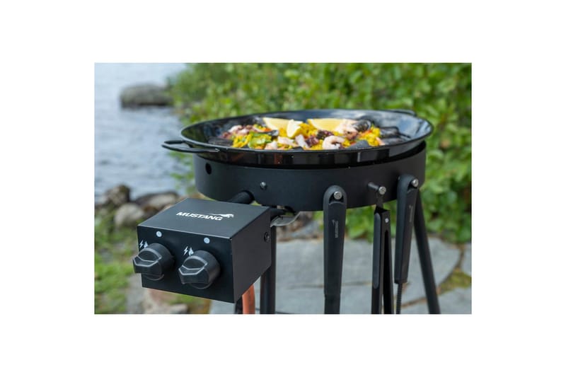 Brannring Sett Mustang Premium L Svart - Svart - Husholdning - Hvitevarer - Komfyr