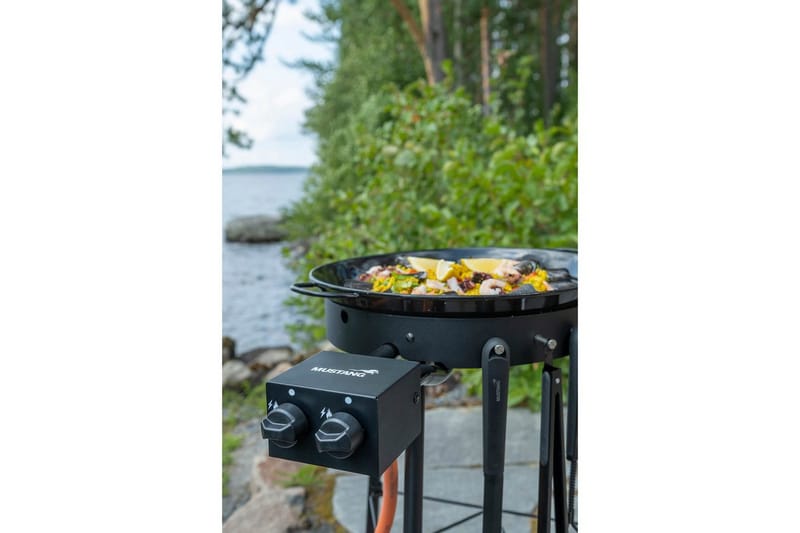 Brannring Sett Mustang Premium L Svart - Svart - Husholdning - Hvitevarer - Komfyr