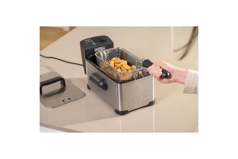 Frityrgryte Taurus 2000W 3L Rustfritt Stål - Husholdning - Hvitevarer - Komfyr