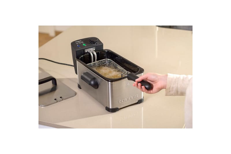 Frityrgryte Taurus 2000W 3L Rustfritt Stål - Husholdning - Hvitevarer - Komfyr