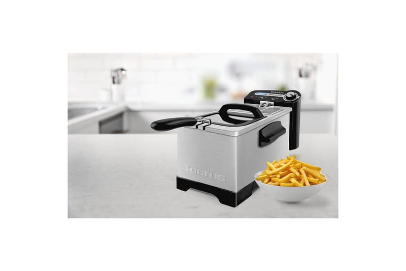 Frityrgryte Taurus Pro 3 Plus 2100W 3L Rustfritt Stål - Husholdning - Hvitevarer - Komfyr