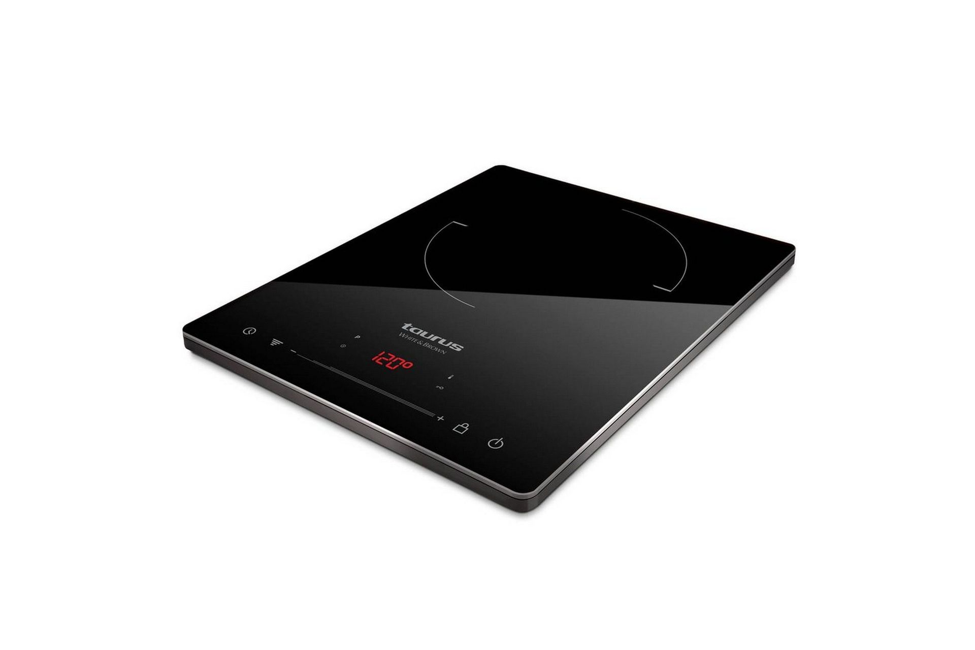 Induksjonstopp Taurus Darkfire 1 Plate 2000W - Svart