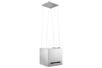 Fritthengende kjøkkenvifte sensor LCD 37 cm rustfritt stål - Silver - Husholdning - Hvitevarer - Kjøkkenvifte & kjøkkenventilator - Fritthengende ventilator