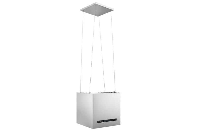 Fritthengende kjøkkenvifte sensor LCD 37 cm rustfritt stål - Silver - Husholdning - Hvitevarer - Kjøkkenvifte & kjøkkenventilator - Fritthengende ventilator