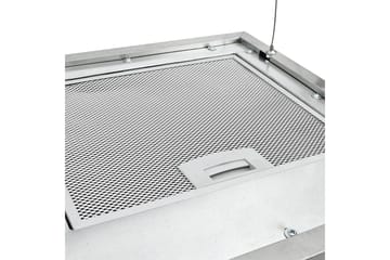 Fritthengende kjøkkenvifte sensor LCD 37 cm rustfritt stål - Silver - Husholdning - Hvitevarer - Kjøkkenvifte & kjøkkenventilator - Fritthengende ventilator