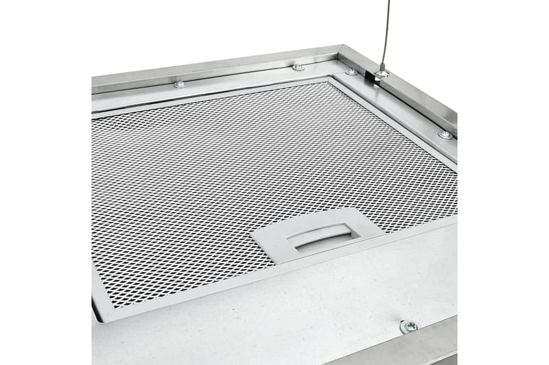 Fritthengende kjøkkenvifte sensor LCD 37 cm rustfritt stål - Silver - Husholdning - Hvitevarer - Kjøkkenvifte & kjøkkenventilator - Fritthengende ventilator