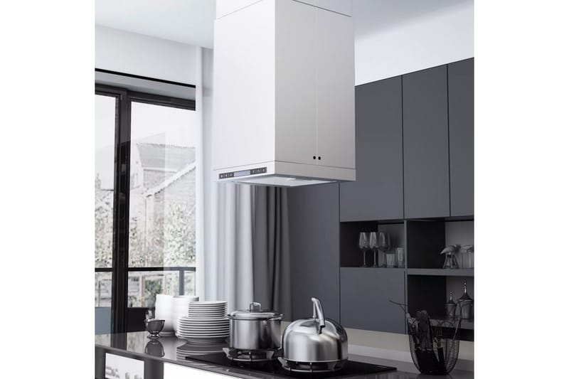 Kjøkkenvifte LCD-skjerm berøringssensor 756 m³/t LED - Husholdning - Hvitevarer - Kjøkkenvifte & kjøkkenventilator - Fritthengende ventilator