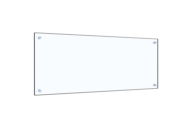 Kjøkkenplate gjennomsiktig 100x40 cm herdet glass - Gjennomsiktig - Husholdning - Hvitevarer - Kjøkkenvifte & kjøkkenventilator - Tilbehør kjøkkenvifte & kjøkkenventilator