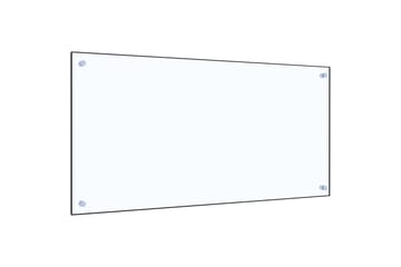 Kjøkkenplate gjennomsiktig 100x50 cm herdet glass - Gjennomsiktig - Husholdning - Hvitevarer - Kjøkkenvifte & kjøkkenventilator - Tilbehør kjøkkenvifte & kjøkkenventilator
