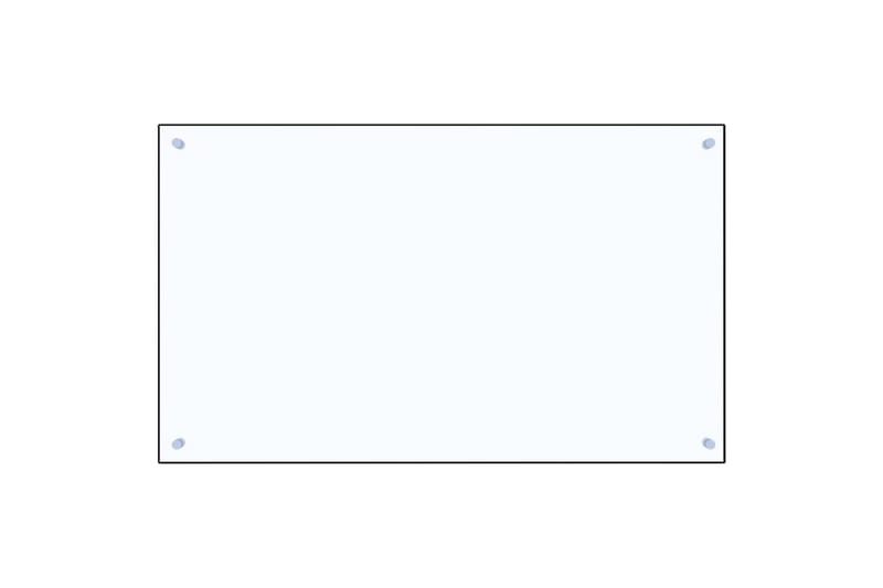 Kjøkkenplate gjennomsiktig 100x60 cm herdet glass - Gjennomsiktig - Husholdning - Hvitevarer - Kjøkkenvifte & kjøkkenventilator - Tilbehør kjøkkenvifte & kjøkkenventilator