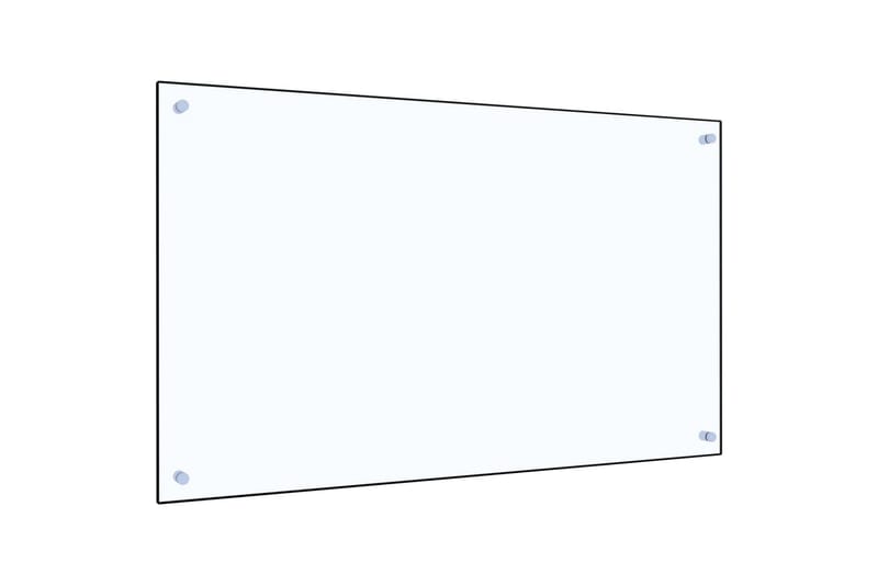 Kjøkkenplate gjennomsiktig 100x60 cm herdet glass - Gjennomsiktig - Husholdning - Hvitevarer - Kjøkkenvifte & kjøkkenventilator - Tilbehør kjøkkenvifte & kjøkkenventilator