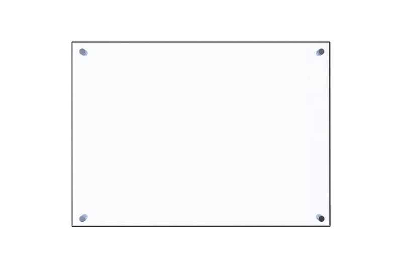 Kjøkkenplate gjennomsiktig 70x50 cm herdet glass - Gjennomsiktig - Husholdning - Hvitevarer - Kjøkkenvifte & kjøkkenventilator - Tilbehør kjøkkenvifte & kjøkkenventilator