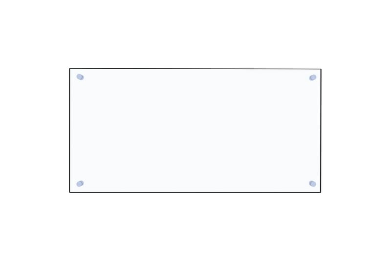 Kjøkkenplate gjennomsiktig 80x40 cm herdet glass - Gjennomsiktig - Husholdning - Hvitevarer - Kjøkkenvifte & kjøkkenventilator - Tilbehør kjøkkenvifte & kjøkkenventilator