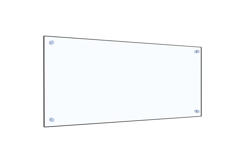 Kjøkkenplate gjennomsiktig 90x40 cm herdet glass - Gjennomsiktig - Husholdning - Hvitevarer - Kjøkkenvifte & kjøkkenventilator - Tilbehør kjøkkenvifte & kjøkkenventilator