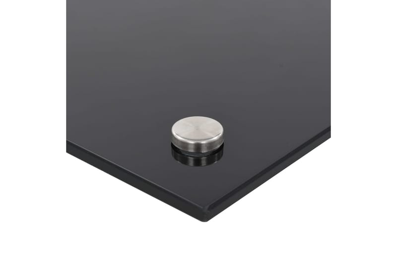 Kjøkkenplate svart 80x60 cm herdet glass - Husholdning - Hvitevarer - Kjøkkenvifte & kjøkkenventilator - Tilbehør kjøkkenvifte & kjøkkenventilator