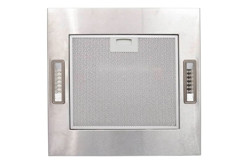 Kjøkkenvifte med LCD-skjerm fritthengende - Silver - Kjøkkenvifte kullfilter