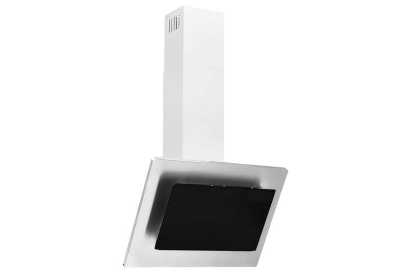 Vegghengt kjøkkenvifte 60 cm rustfritt stål herdet glass søl - Silver - Husholdning - Hvitevarer - Kjøkkenvifte & kjøkkenventilator - Veggmontert ventilator