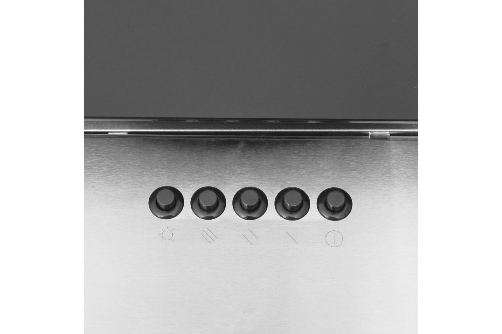 Vegghengt kjøkkenvifte 60 cm rustfritt stål herdet glass søl - Silver - Husholdning - Hvitevarer - Kjøkkenvifte & kjøkkenventilator - Veggmontert ventilator