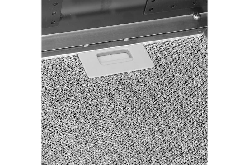 Vegghengt kjøkkenvifte 60 cm rustfritt stål herdet glass søl - Silver - Husholdning - Hvitevarer - Kjøkkenvifte & kjøkkenventilator - Veggmontert ventilator