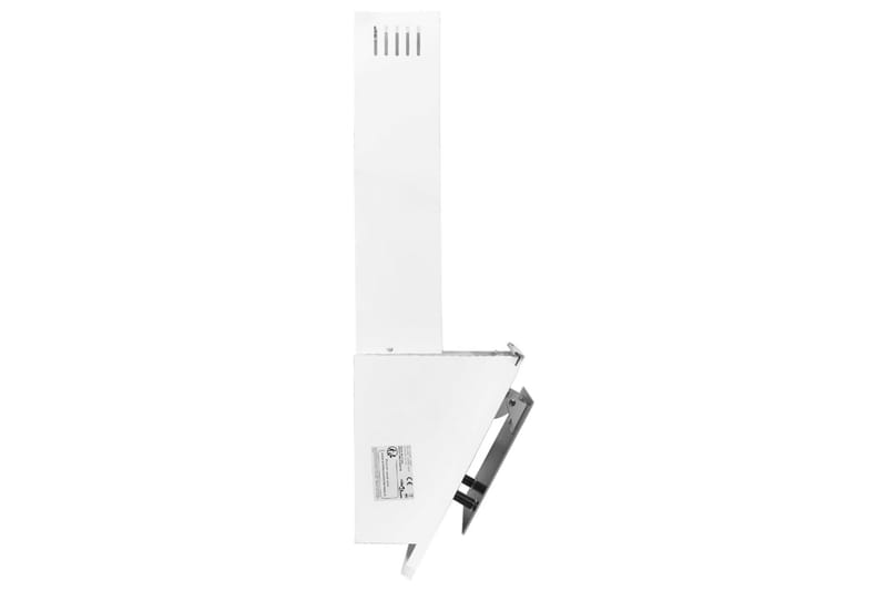 Vegghengt kjøkkenvifte 60 cm rustfritt stål og herdet glass - Hvit - Husholdning - Hvitevarer - Kjøkkenvifte & kjøkkenventilator - Veggmontert ventilator