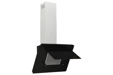 Vegghengt kjøkkenvifte 60 cm rustfritt stål og herdet glass - Svart - Husholdning - Hvitevarer - Kjøkkenvifte & kjøkkenventilator - Veggmontert ventilator