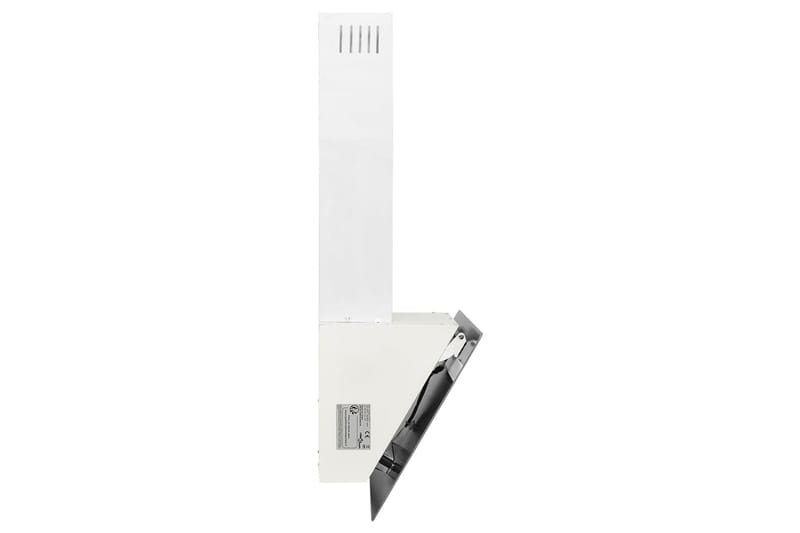 Vegghengt kjøkkenvifte 60 cm stål og herdet glass hvit - Hvit - Husholdning - Hvitevarer - Kjøkkenvifte & kjøkkenventilator - Veggmontert ventilator