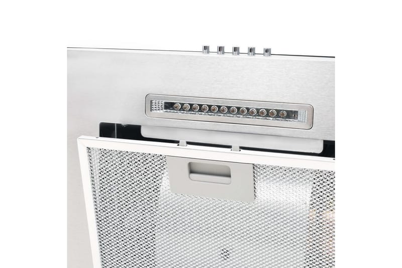 Veggmontert kjøkkenvifte 60 cm rustfritt stål 756 m³/t LED - Veggmontert ventilator