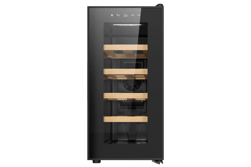 Vinkjøler for 10 flasker med LED-belysning, undefined