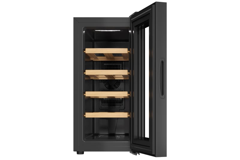 Vinkjøler for 10 flasker med LED-belysning - Husholdning - Hvitevarer - Kjøleskap & fryser - Kjøleskap - Vinkjøler