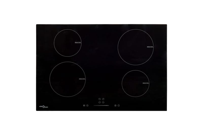 Induksjonstopp 4 kokesoner berøringskontroll 77cm 7000W - Husholdning - Hvitevarer - Komfyr