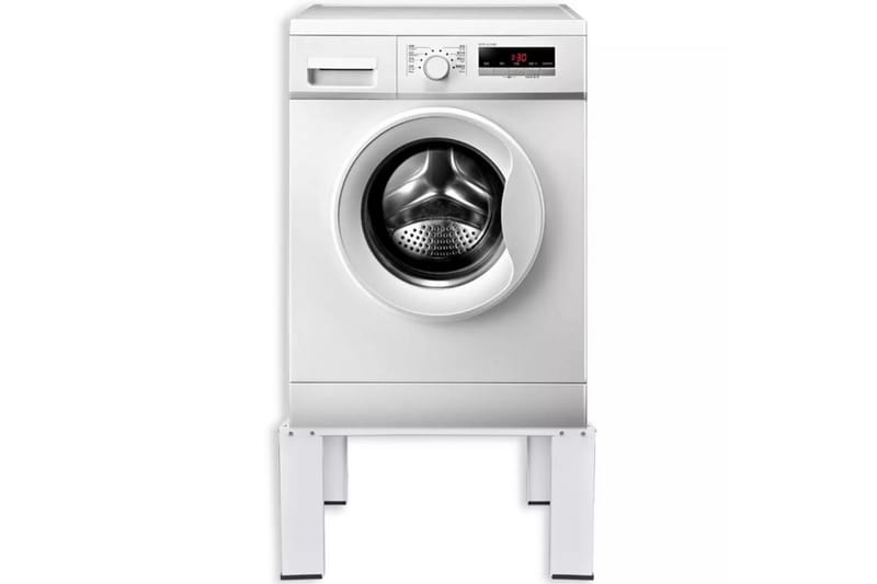 Pidestall for vaskemaskin Hvit - Vaskemaskin - Tilbehør vaskemaskin